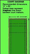 Image result for Bocce Ball Court Diagram