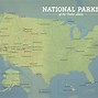 Image result for Map of National Parks Print