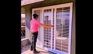 Image result for Sliding Grill Door for Balcony