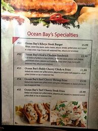 Image result for Ocean Bay Menu