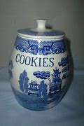 Image result for Blue Willow Cookie Jar