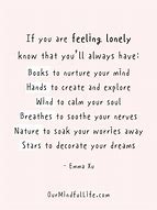 Image result for Lonely Short Quotes