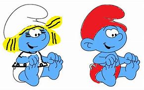 Image result for Baby Papa Smurf