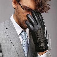 Image result for Black Gloves Men