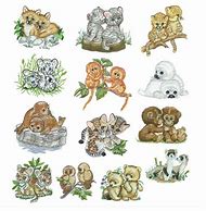 Image result for Free Wilderness Animals for Machine Embroidery