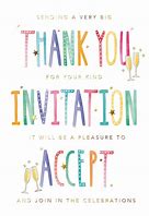 Image result for Accept an Invitation