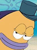 Image result for Spongebob Fish Smirk Meme