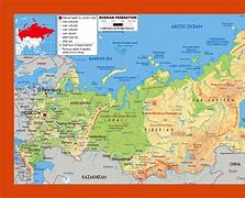 Image result for Russia Physical Map