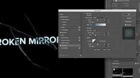 Image result for Broken Mirror Effect