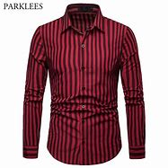 Image result for Red Line Striped Shirt