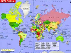 Image result for Peta Dunia Globe