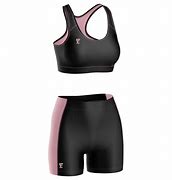 Image result for Short Hair Sports Bra