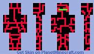 Image result for Minecraft Redstone Skin