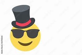 Image result for Cool Emoji with Top Hat and Cane