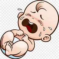 Image result for Crying Baby Cartoon with White Background