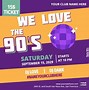 Image result for 80s/90s Party Flyer