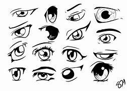 Image result for eye drawing anime