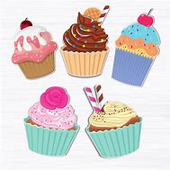 Image result for Birthday Cupcake Cut Out