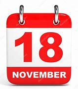 Image result for November 18 Calendar