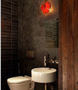 Image result for Floating Toilet in Home Bathroom