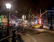 Image result for Amsterdam Streets at Night Pictures