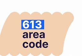 Image result for 613 Area Code Map