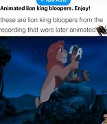 Image result for Lion King Bloopers