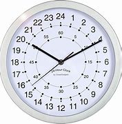 Image result for 24 Hrs Clock