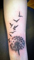 Image result for Dandelion Wrist Tattoo