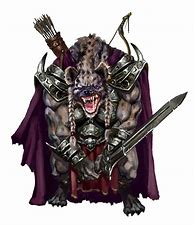 Image result for Dnd Gnoll Race