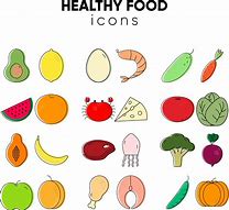 Image result for Healthy Food Icons