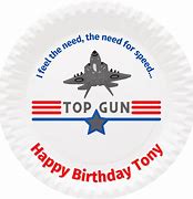 Image result for Top Gun Plate