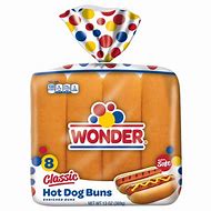 Image result for Wonder Hot Dog Buns