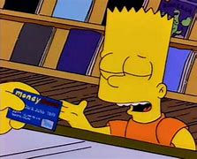 Image result for Bart Simpson with Money