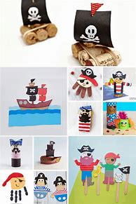 Image result for Pirate Crafts for Toddlers