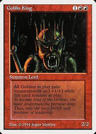 Image result for MTG Bog Goblin King