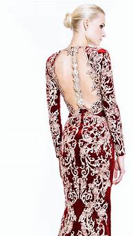 Image result for Red Gowns Evening Wear