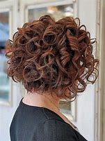 Image result for Inverted Bob's for Grey Curly Hair