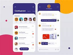 Image result for Chat App Interface Design