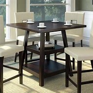 Image result for Bar Height Kitchen Table Sets