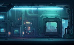 Image result for Futuristic Pixel Art UI