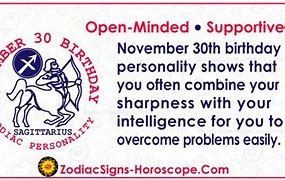 Image result for Zodiac Signs in November 30