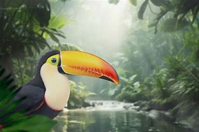 Image result for Rainforest Animals Toucan