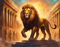 Image result for Aker Deity Lions