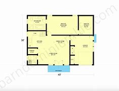 Image result for 1200 Square Foot Barndominium Floor Plans