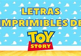 Image result for Letra a Toy Story