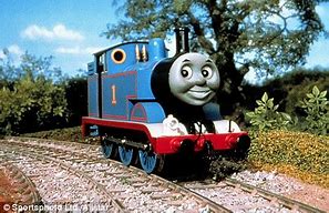 Image result for Grumpy Thomas the Tank Engine