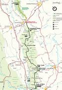 Image result for Map of Lue Ridge Parkway