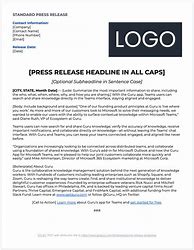 Image result for Media Release Example NZ