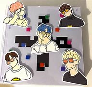 Image result for TXT Blue Hour Stickers